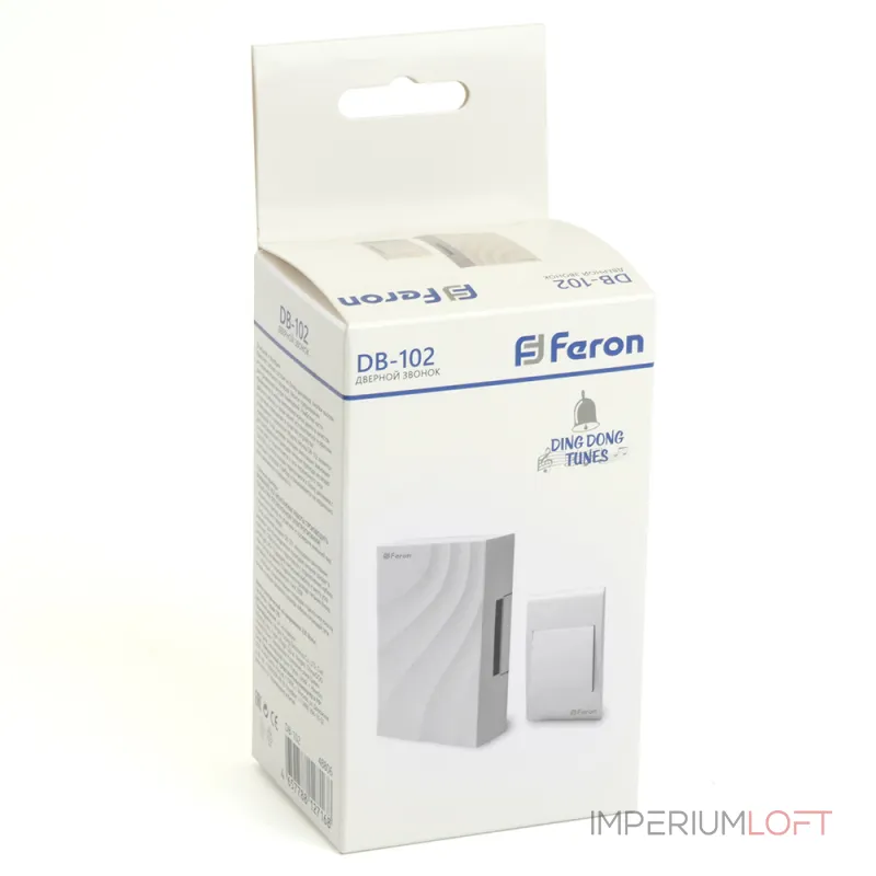 Звонок с кнопкой проводной Feron DB-102 48806
