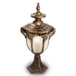 Наземный низкий светильник Feron Флоренция 11423 Цвет арматуры золото Цвет плафонов белый