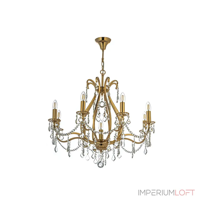 Подвесная люстра Arti Lampadari Ercolano Gold Ercolano E 1.1.8.602 G
