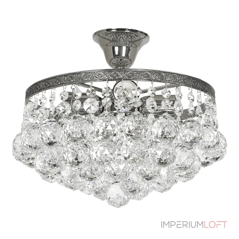 Потолочная люстра Arti Lampadari Castellana Nickel Castellana E 1.3.30.501 N