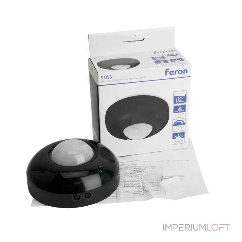 Датчик движения Feron SEN5 51516 от ImperiumLoft