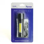 Фонарь ручной Feron с аккумулятором USB ZOOM Feron TH2408 51118 от ImperiumLoft