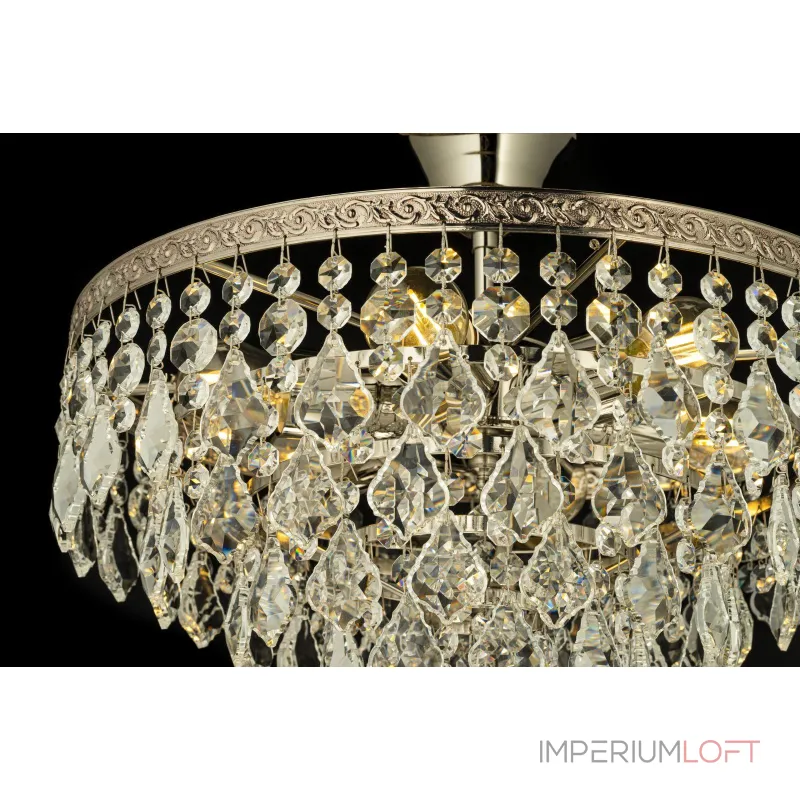 Потолочная люстра Arti Lampadari Castellana Nickel Castellana E 1.3.38.602 N