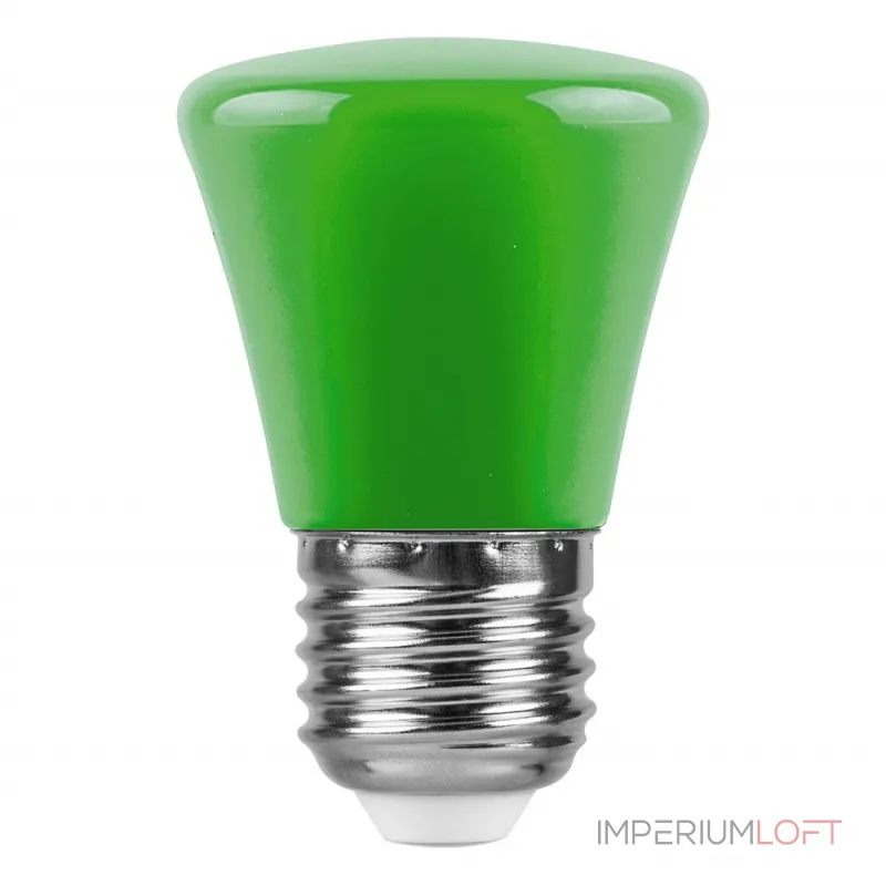 Лампа светодиодная Feron LB-372 Колокольчик E27 1W зеленый 25912 от ImperiumLoft Лампа светодиодная Feron LB-372 Колокольчик E27 1W зеленый 25912 от ImperiumLoft