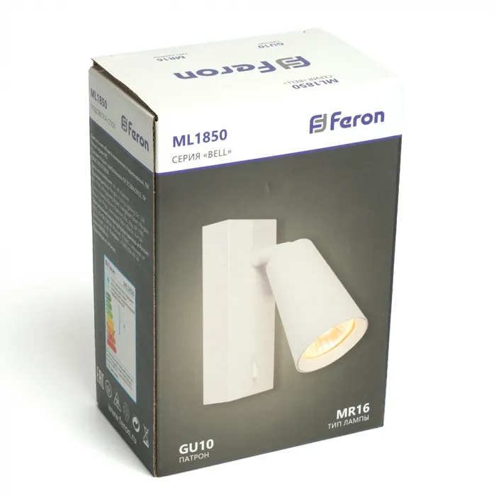 Подсветка настенная Feron ML1850 GU10 IP20 35W от ImperiumLoft