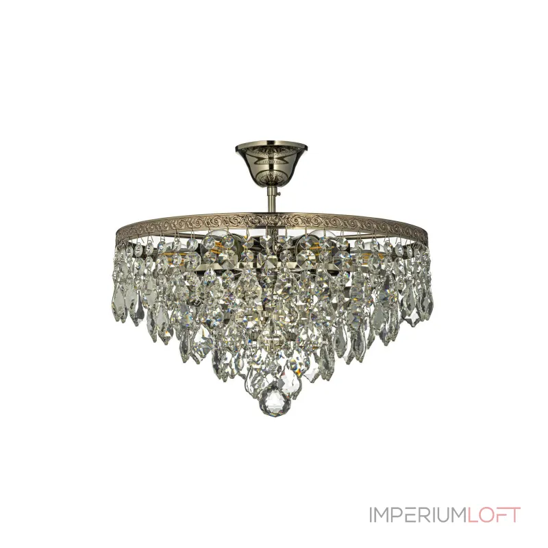 Потолочная люстра Arti Lampadari Castellana Nickel Castellana E 1.3.38.602 N