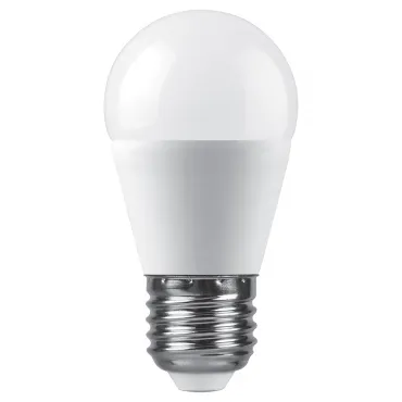 Лампа светодиодная LB-990 G45 (шар малый) 15W 175-265V E27 4000К (белый) Feron 52077