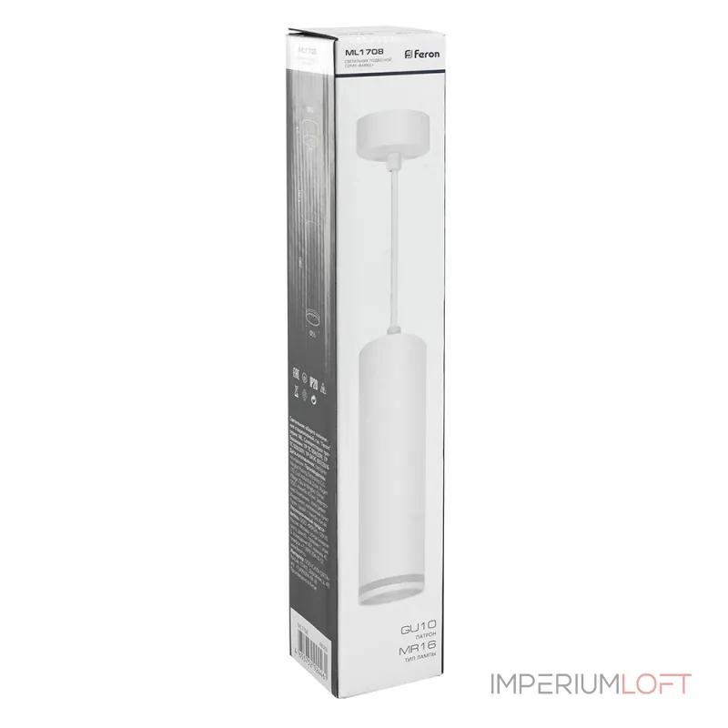 Подвесной светильник Feron ML1708 GU10 IP20 35W