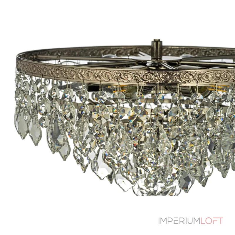 Потолочная люстра Arti Lampadari Castellana Nickel Castellana E 1.3.38.602 N
