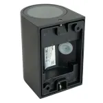 Накладной светильник Feron Saffit DH014 11866 Цвет арматуры черный Цвет плафонов серый