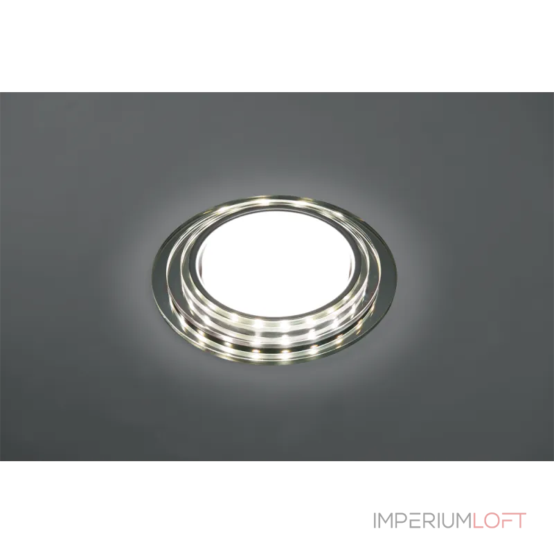 Светильник встраиваемый с белой LED подсветкой Feron CD5024 GX53 IP20 15W