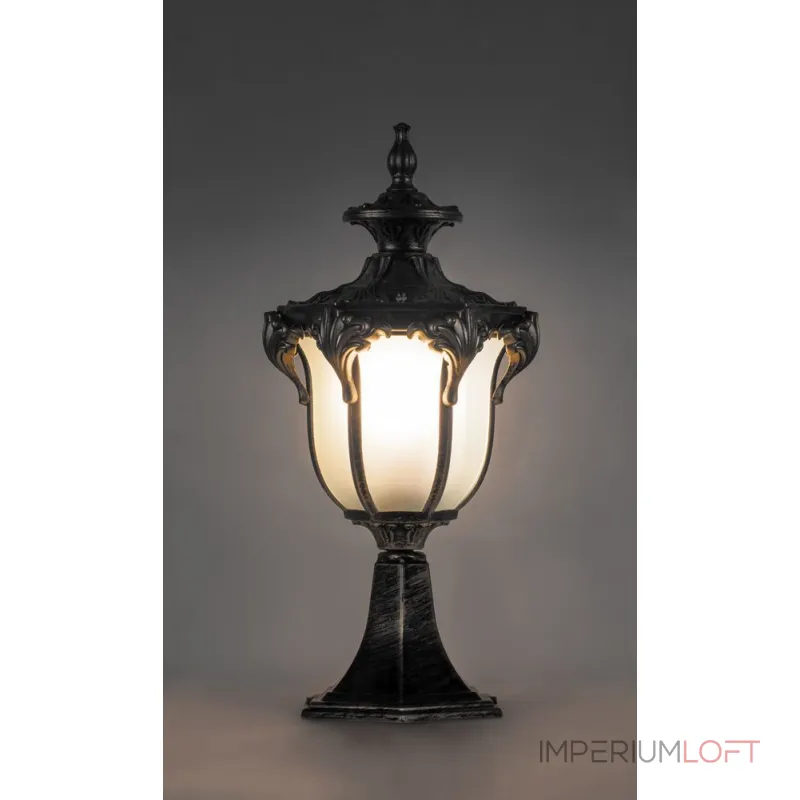 Наземный низкий светильник Feron Флоренция 11423 Цвет арматуры золото Цвет плафонов белый