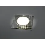 Светильник встраиваемый с белой LED подсветкой Feron CD5024 GX53 IP20 15W