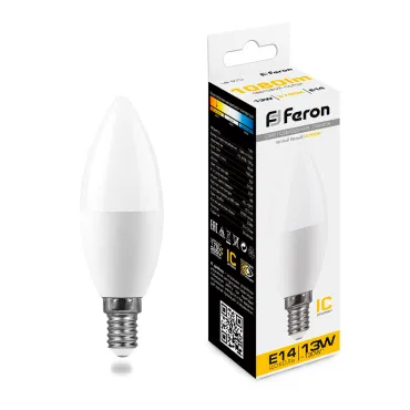 Лампа светодиодная Feron LB-970 E14 13Вт 2700K 38107