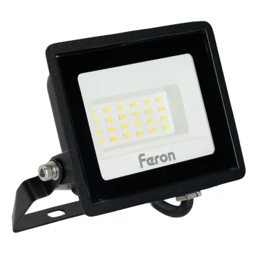 Настенный прожектор Feron Saffit LL-920 29495 Цвет арматуры черный Цвет плафонов белый