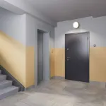 Светильник светодиодный пылевлагозащищённый с акуст.датчиком Feron AL3018 LED IP65 12W 6500К