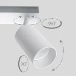Спот Feron Saffit 41066 Цвет арматуры белый Цвет плафонов белый