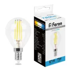 Лампа светодиодная Feron LB-52 E14 7Вт 6400K 38221