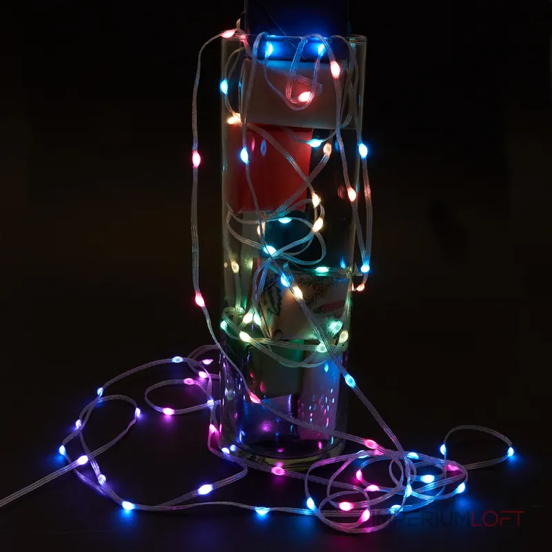 Гирлянда линейная FERON CL593 100LED (RGB) 10м+15м IP20 10W 51463