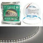 Светодиодная LED лента Feron SST02 SAFFIT 120SMD(2835)/м 9.6Вт/м 12V 5000*8*1.22мм 4000К IP20 55241