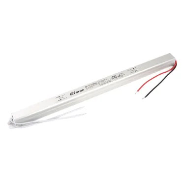 Трансформатор электронный для светодиодной ленты Feron LB001 12Вт 6A 72W 48015 Трансформатор электронный для светодиодной ленты Feron LB001 12Вт 6A 72W 48015