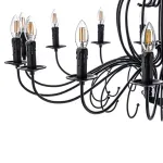 Подвесная люстра Arti Lampadari Amaro Black Amaro E 1.1.16 B