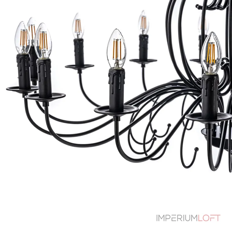 Подвесная люстра Arti Lampadari Amaro Black Amaro E 1.1.16 B