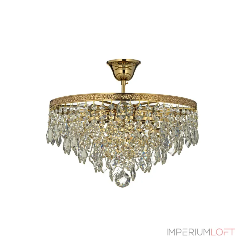 Потолочная люстра Arti Lampadari Castellana Gold Castellana E 1.3.38.602 G Потолочная люстра Arti Lampadari Castellana Gold Castellana E 1.3.38.602 G
