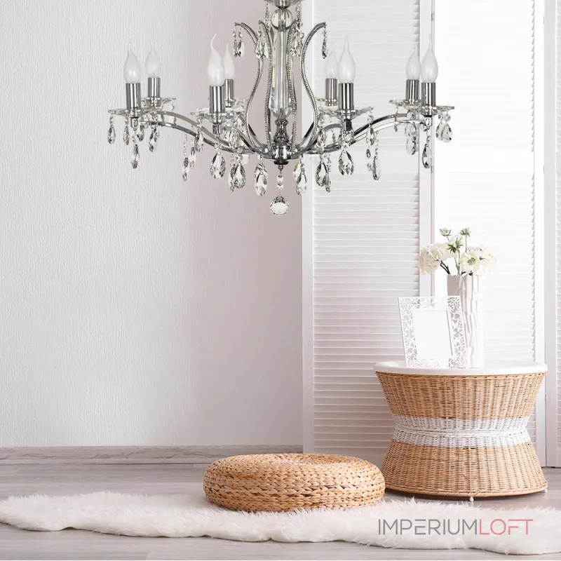 Подвесная люстра Arti Lampadari Alberi Nickel Alberi E 1.1.8.601 N