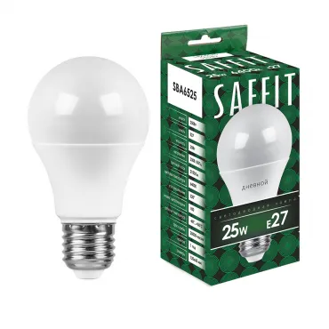 Лампа светодиодная SAFFIT SBA6525 Шар E27 25W 230V 6400K 55089