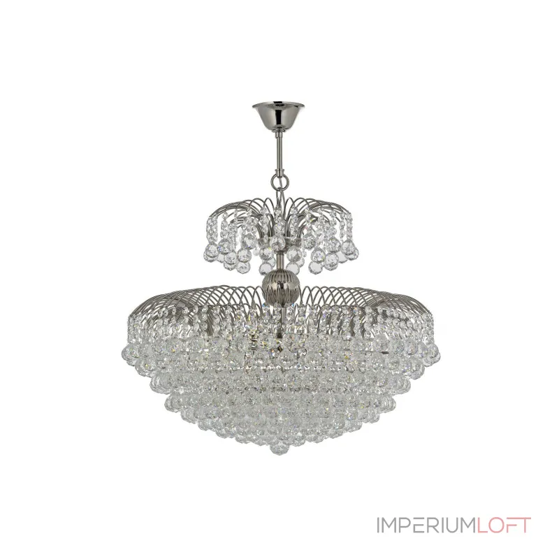 Подвесная люстра Arti Lampadari Pompei Nickel Pompei E 1.5.80.100 N Подвесная люстра Arti Lampadari Pompei Nickel Pompei E 1.5.80.100 N