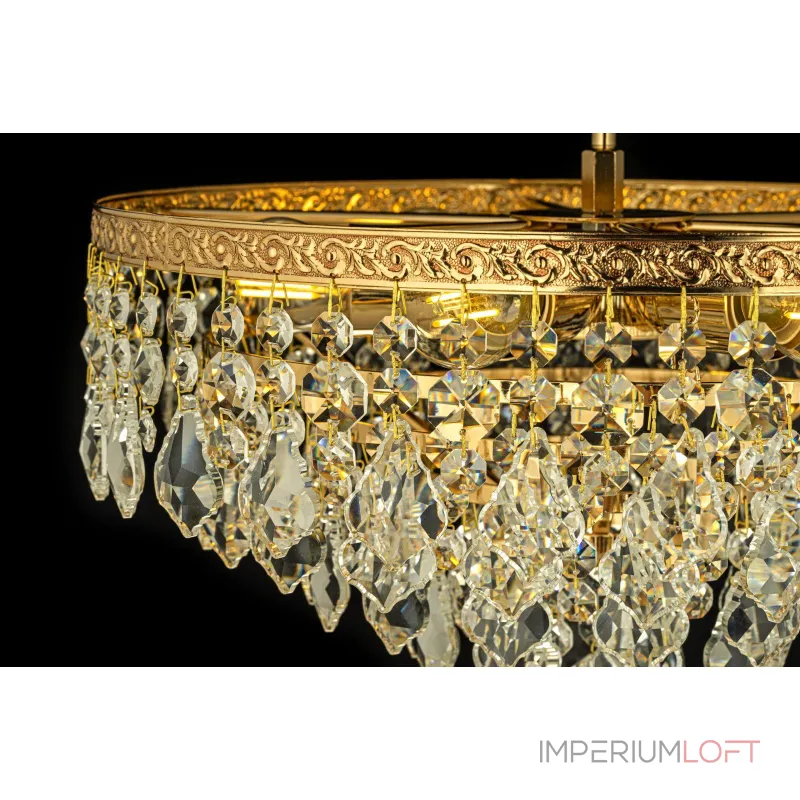 Потолочная люстра Arti Lampadari Castellana Gold Castellana E 1.3.38.602 G Потолочная люстра Arti Lampadari Castellana Gold Castellana E 1.3.38.602 G