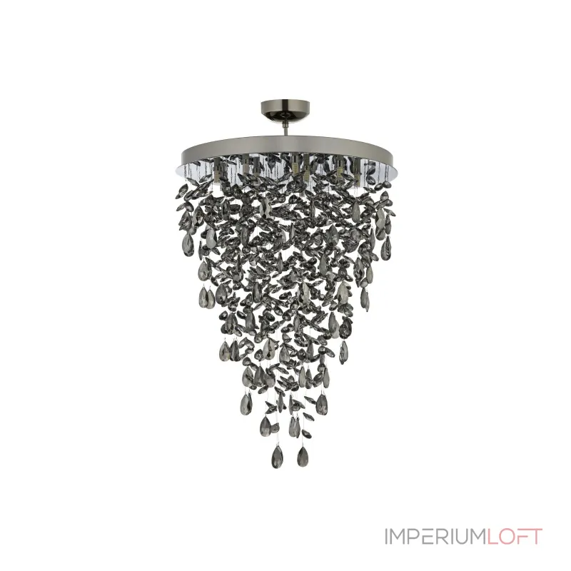 Люстра потолочная Arti Lampadari Flusso Nickel Flusso H 1.4.55.639 N