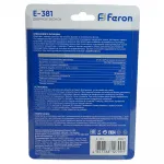 Звонок дверной беспроводной Feron E-381 48921 от ImperiumLoft Звонок дверной беспроводной Feron E-381 48921 от ImperiumLoft
