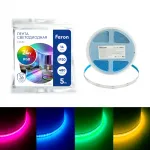 Светодиодная COB лента Feron LS531 480SMD(2110)/ 14Вт/м 24V 5000*8*1.8мм RGB IP20 48946 от ImperiumLoft