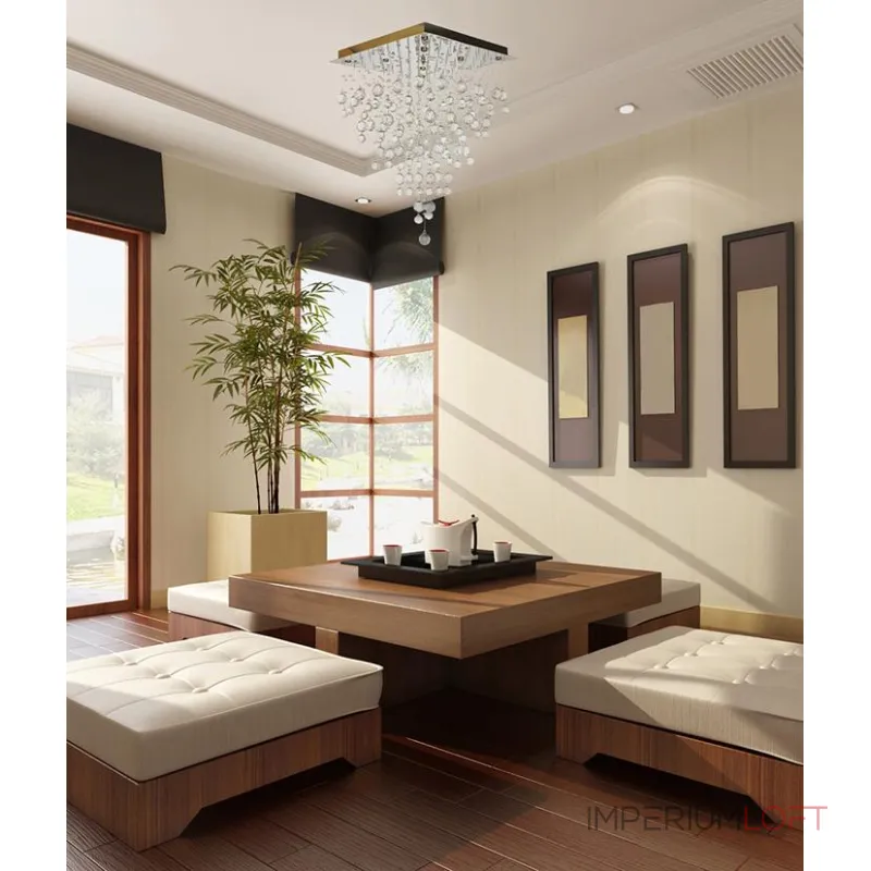 Каскадная люстра Arti Lampadari Flusso Gold Flusso H 1.4.50.515 G