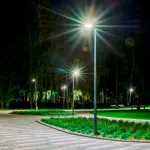 Светодиодный уличный консольный светильник Feron SP3060 LED IP65 100W 6400К от ImperiumLoft