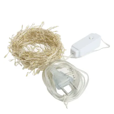 Гирлянда линейная FERON CL584 400LED 5000К (белый) 10м+2м IP20 6W 51448