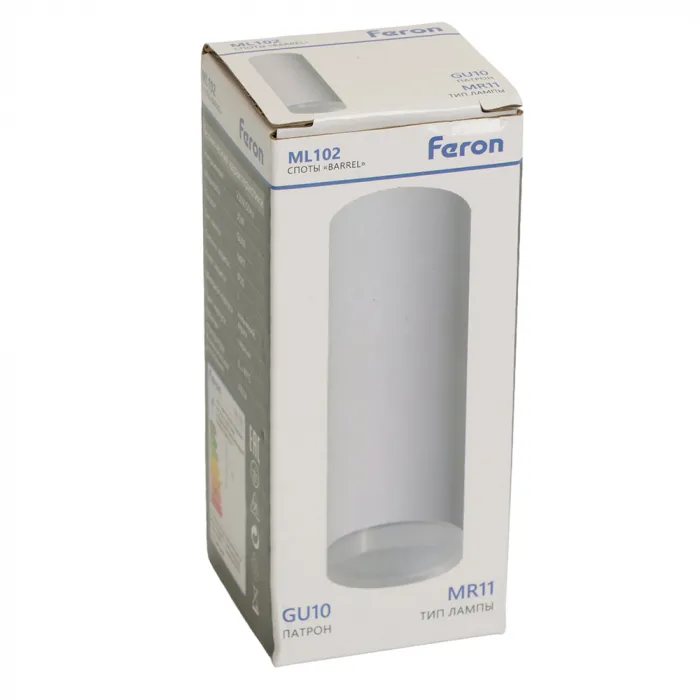 Светильник потолочный Feron ML102 GU10 IP20 35W от ImperiumLoft