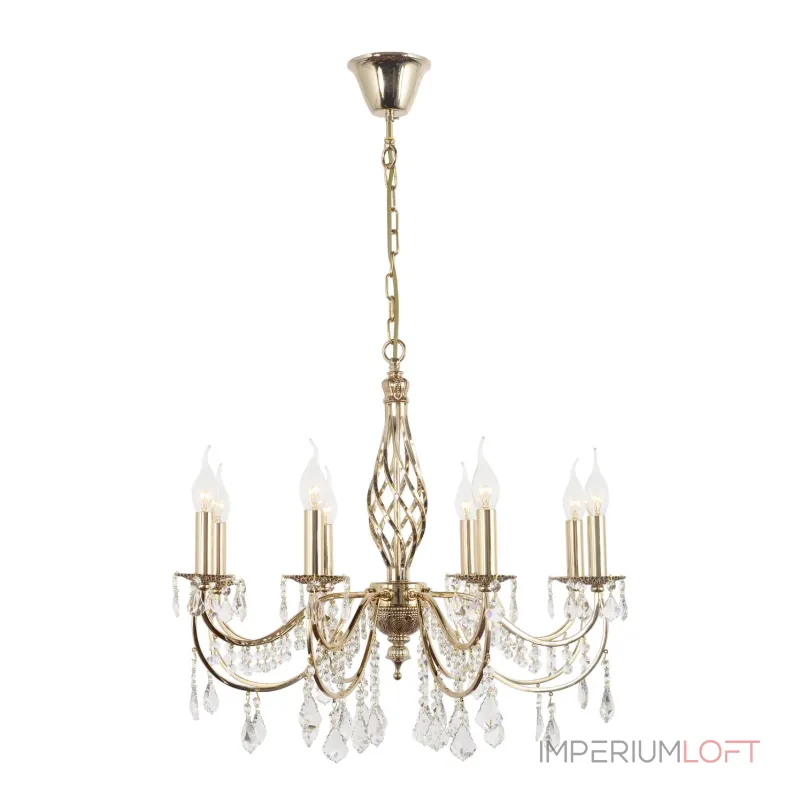 Подвесная люстра Arti Lampadari Deco Gold Deco E 1.1.8.600 G Подвесная люстра Arti Lampadari Deco Gold Deco E 1.1.8.600 G