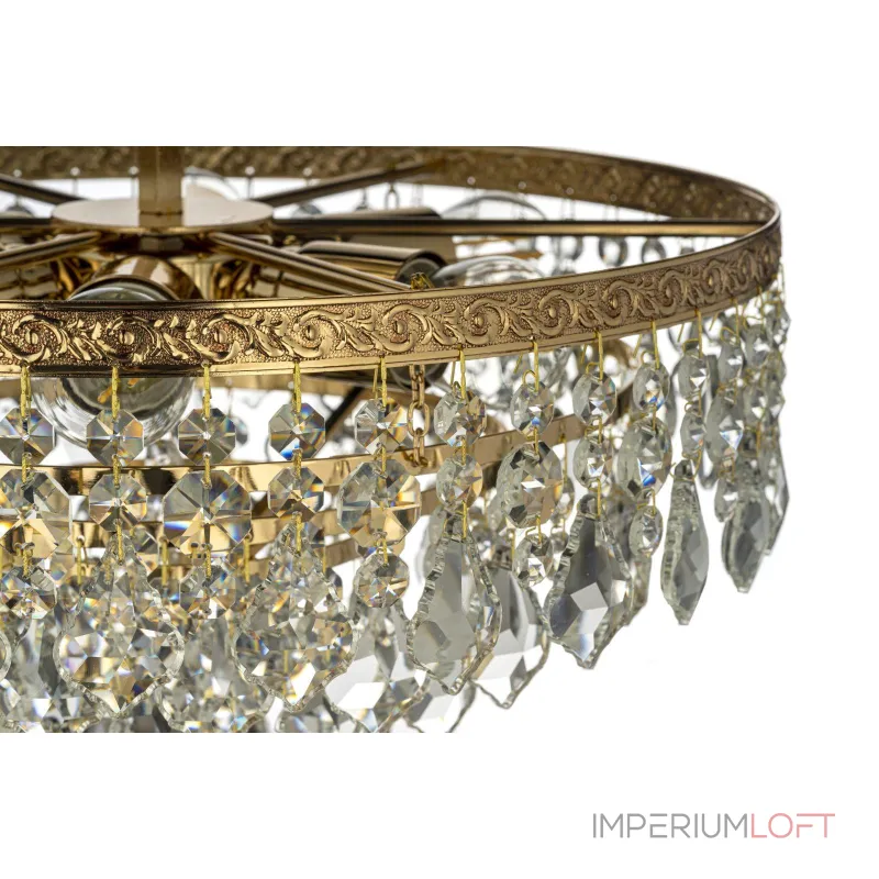 Потолочная люстра Arti Lampadari Castellana Gold Castellana E 1.3.38.602 G Потолочная люстра Arti Lampadari Castellana Gold Castellana E 1.3.38.602 G
