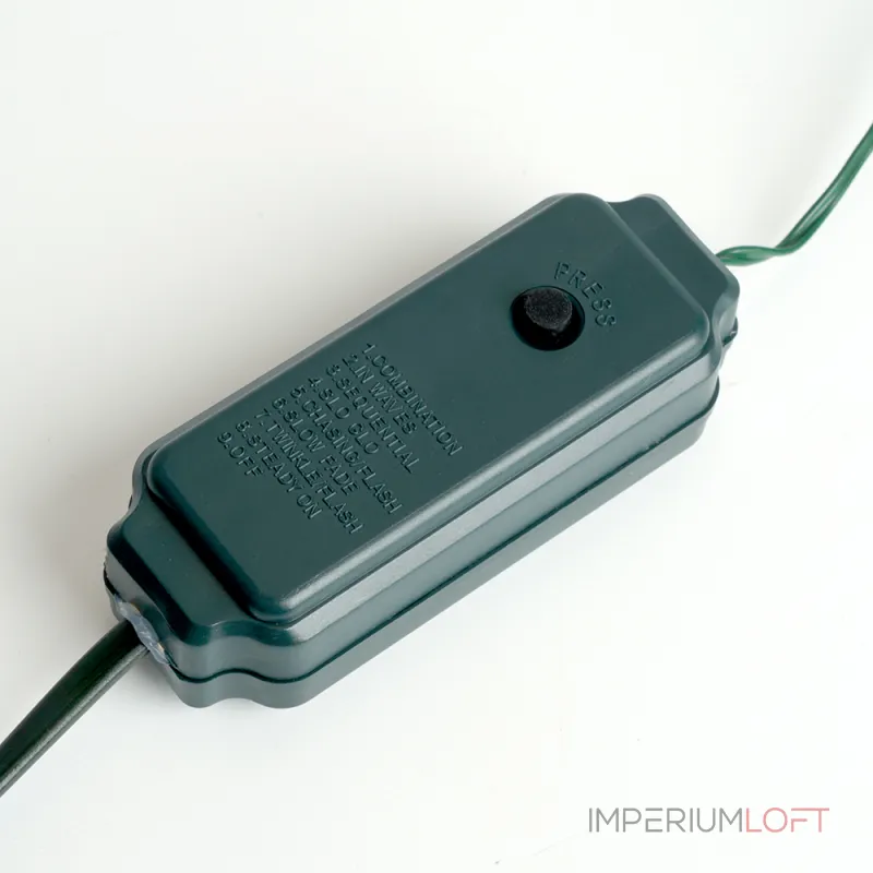 Гирлянда линейная FERON CL582 200LED 5000К (белый) 20м+3м IP20 9W 48632 от ImperiumLoft