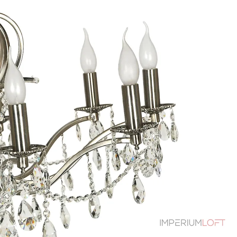 Подвесная люстра Arti Lampadari Pisani Nickel Pisani E 1.1.10.601 N