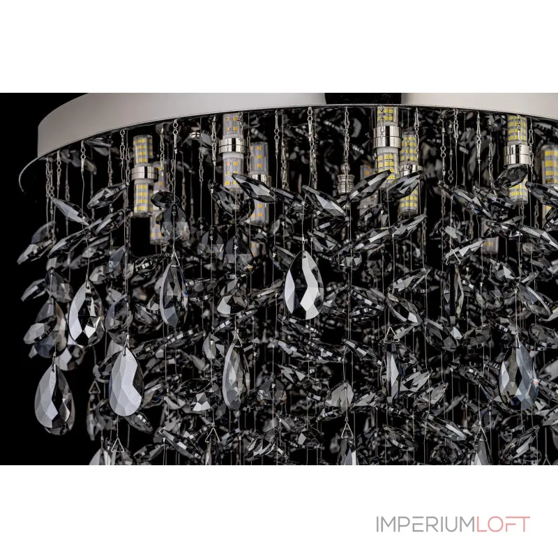 Люстра потолочная Arti Lampadari Flusso Nickel Flusso H 1.4.55.639 N