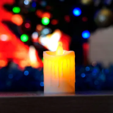 Световая фигура Feron Свеча "Пламя"1LED