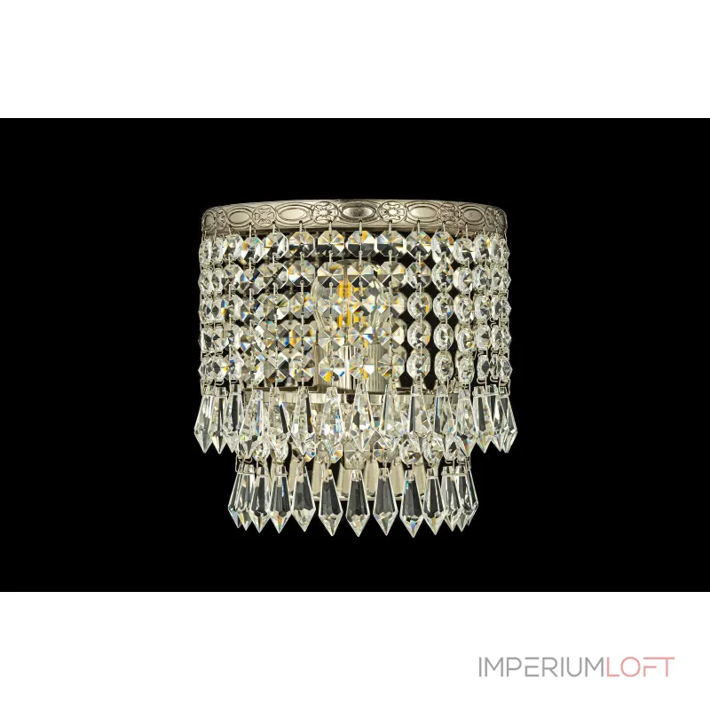 Настенный светильник Arti Lampadari Nonna Nickel Nonna E 2.10.501 N