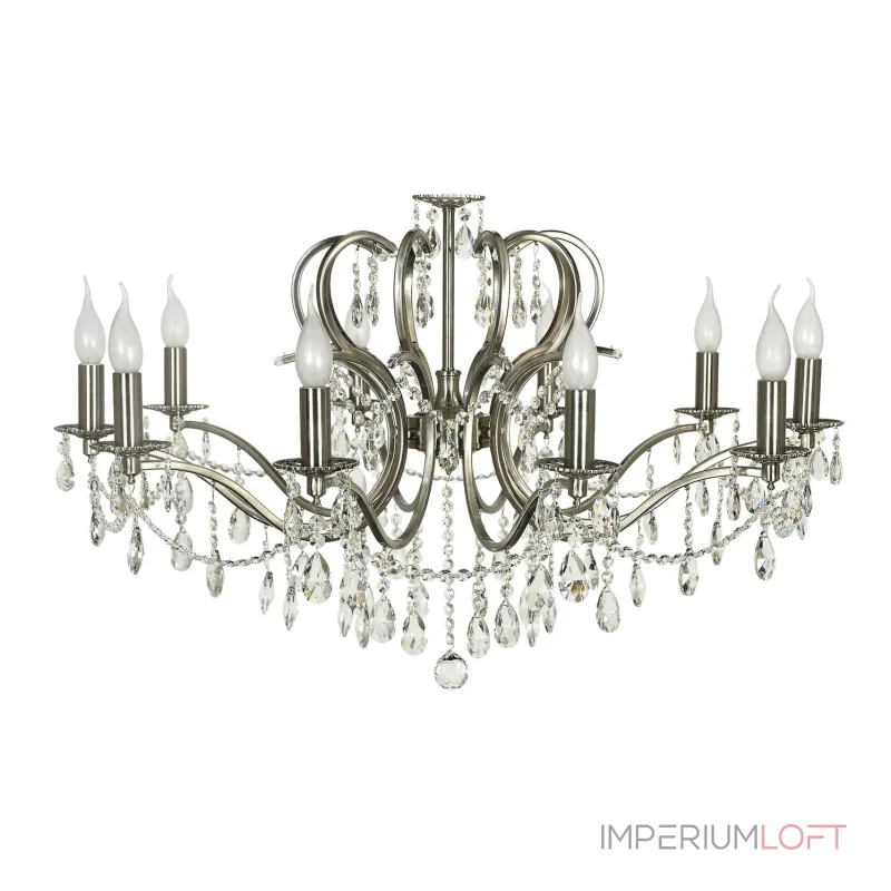 Подвесная люстра Arti Lampadari Pisani Nickel Pisani E 1.1.10.601 N