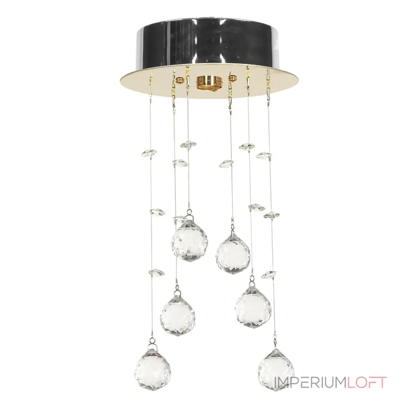 Потолочный светильник Arti Lampadari Flusso Gold Flusso H 1.4.15.615 G