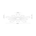 Потолочная люстра Lucia Tucci Miracoli Miracoli 202.10 LED