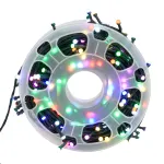 Гирлянда линейная FERON CL98 220LED (мультиколор) 50м+3м IP44 11W 51438